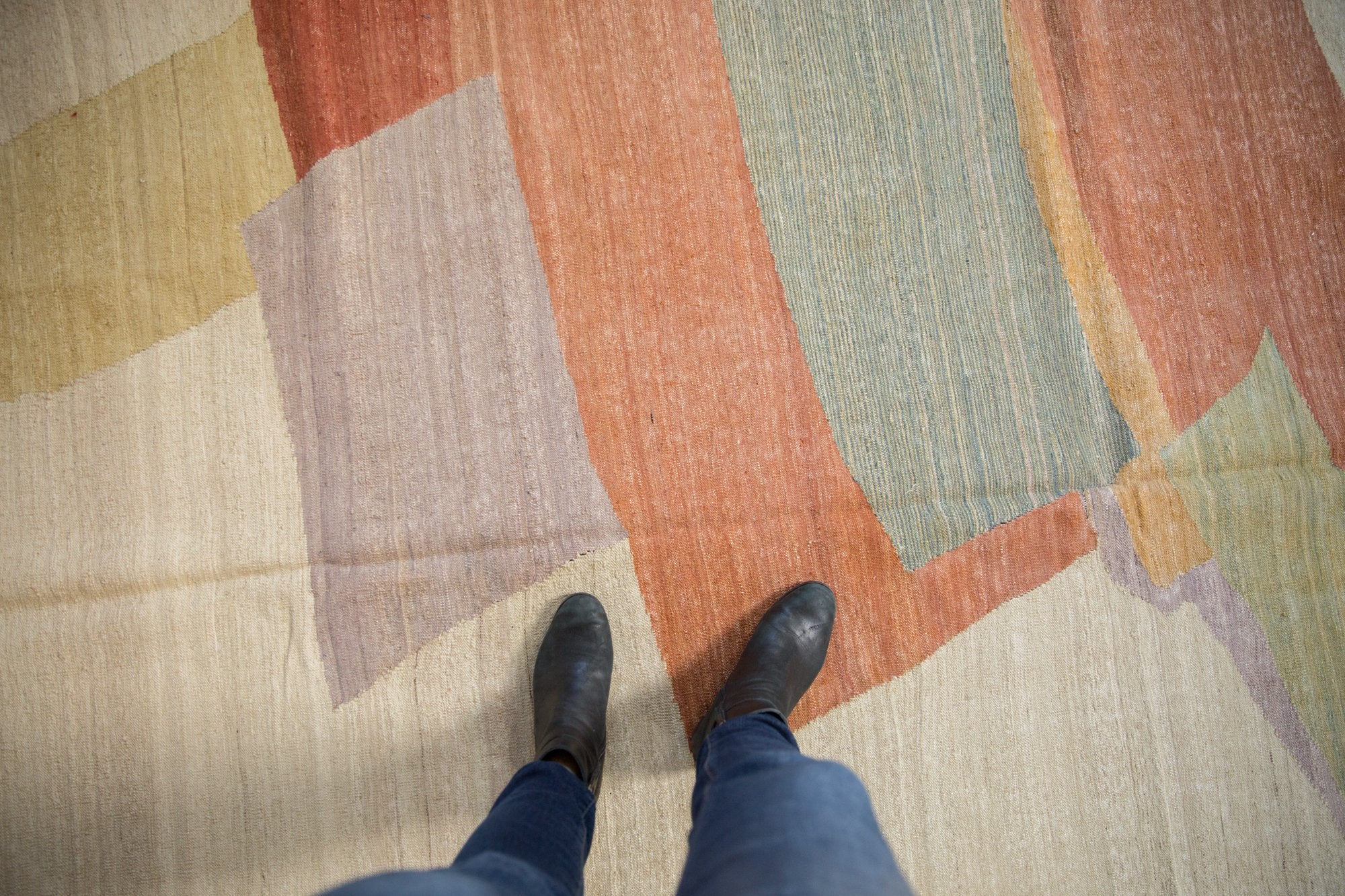 8x10 New Afghani Kilim Carpet // ONH Item ee003937 Image 1