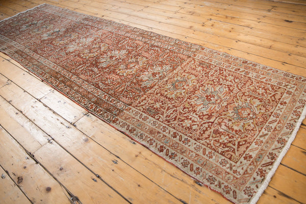 3.5x11 Vintage Distressed Karaja Rug Runner // ONH Item ee003939 Image 6