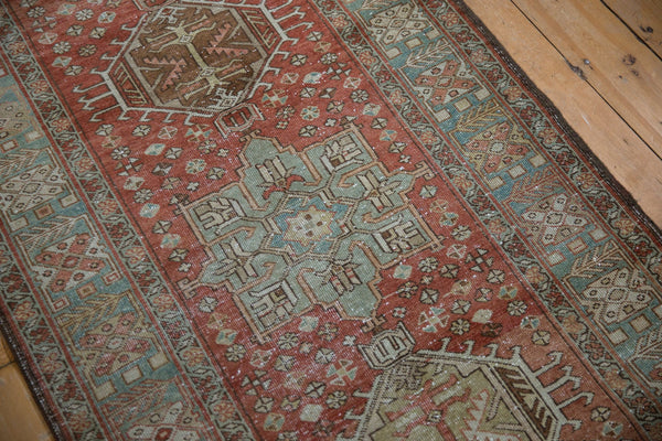 3x18.5 Vintage Distressed Heriz Rug Runner // ONH Item ee003941 Image 4