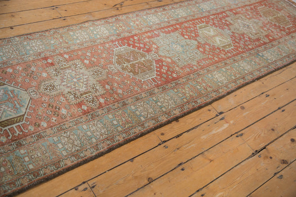 3x18.5 Vintage Distressed Heriz Rug Runner // ONH Item ee003941 Image 5