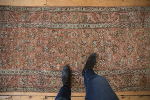 3x14 Antique Distressed Bakshaish Rug Runner // ONH Item ee003945 Image 1