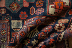 3.5x4.5 Vintage Caucasian Square Rug // ONH Item ee003949 Image 9