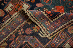 3.5x4.5 Vintage Caucasian Square Rug // ONH Item ee003949 Image 10