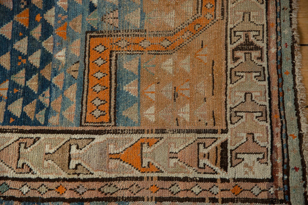 3.5x3.5 Vintage Caucasian Square Rug // ONH Item ee003957 Image 5