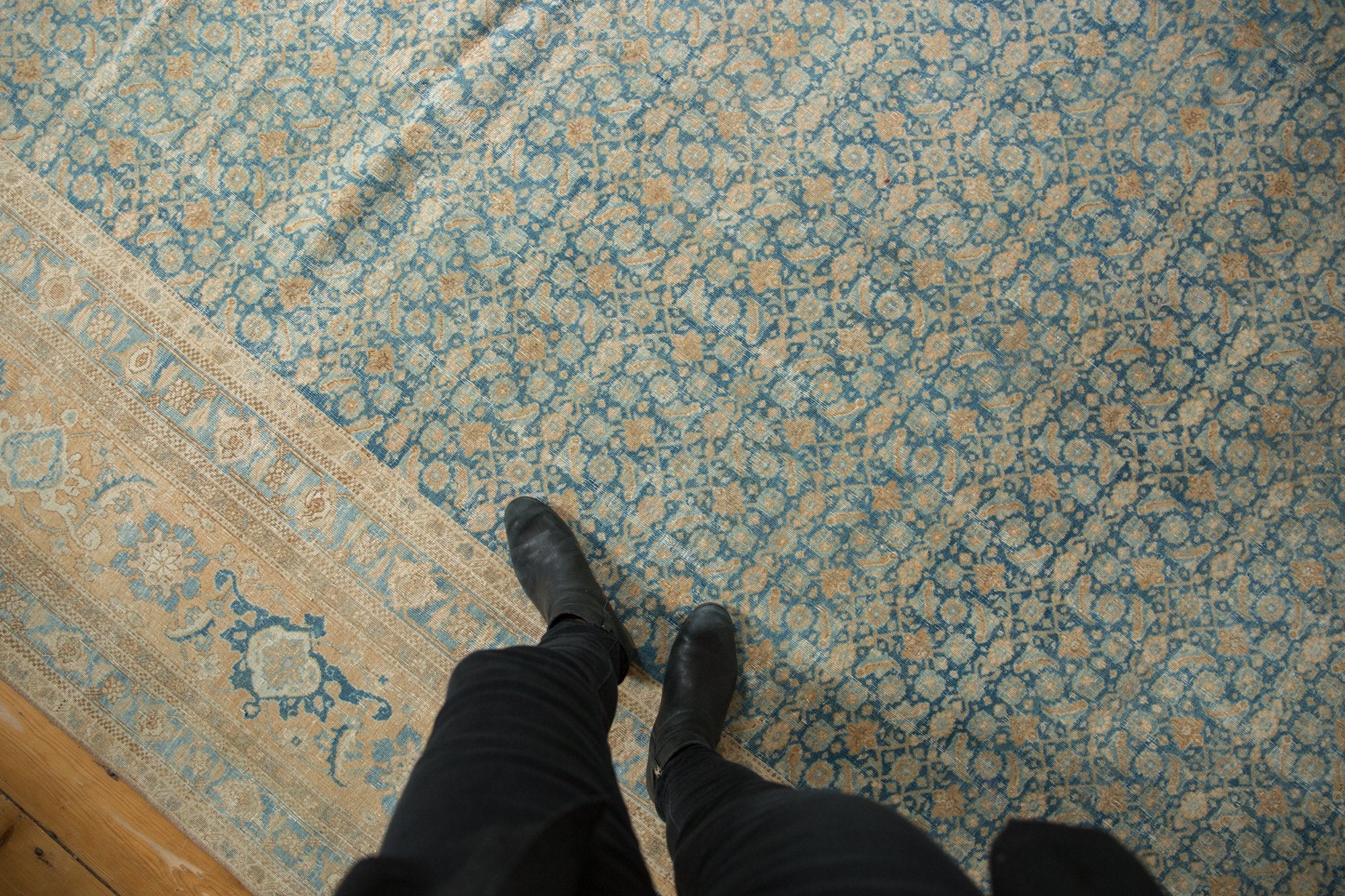 12x16 Vintage Distressed Birjand Carpet // ONH Item ee003960 Image 1