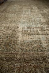 14.5x19 Vintage Distressed Mahal Carpet // ONH Item ee003961 Image 4