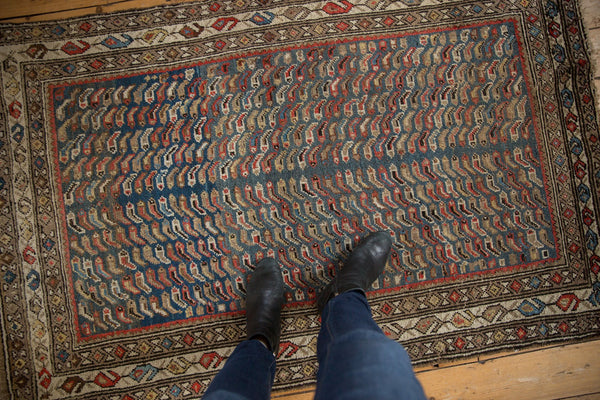 3.5x5.5 Vintage Caucasian Rug // ONH Item ee003966 Image 1