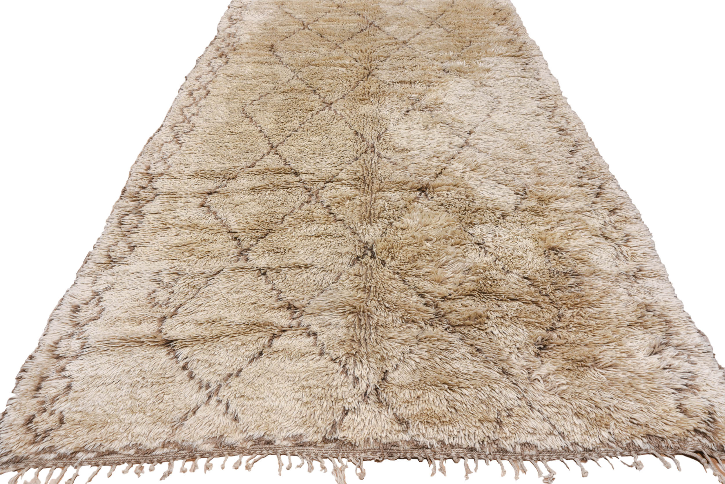 6.5x13 Vintage Moroccan Rug Runner // ONH Item ee003976 Image 1