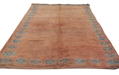 6.5x10.5 Vintage Moroccan Carpet // ONH Item ee003979 Image 1