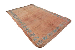 6.5x10.5 Vintage Moroccan Carpet // ONH Item ee003979 Image 3