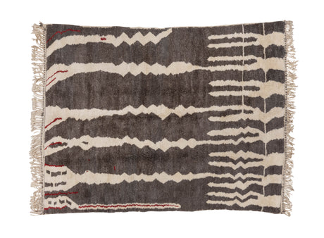 7x9.5 Vintage Moroccan Carpet // ONH Item ee003983