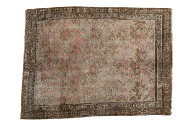 3x4 Vintage Distressed Karabagh Square Rug // ONH Item ee003989