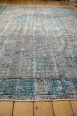 7.5x10.5 Vintage Distressed Oushak Carpet // ONH Item ee003993 Image 3