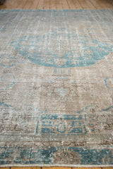 7.5x10.5 Vintage Distressed Oushak Carpet // ONH Item ee003993 Image 9