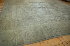 9x10.5 Vintage Distressed Oushak Carpet // ONH Item ee003994 Image 12