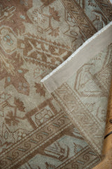 Tightly woven foundation, intact selvage, and even wear of the vintage Sivas rug.