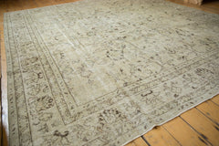 9.5x10.5 Vintage Distressed Oushak Square Carpet // ONH Item ee003998 Image 8