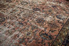 12x19.5 Vintage Distressed Fragment Bibikabad Carpet // ONH Item ee003999 Image 4