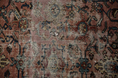 12x19.5 Vintage Distressed Fragment Bibikabad Carpet // ONH Item ee003999 Image 10