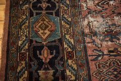 12x19.5 Vintage Distressed Fragment Bibikabad Carpet // ONH Item ee003999 Image 16