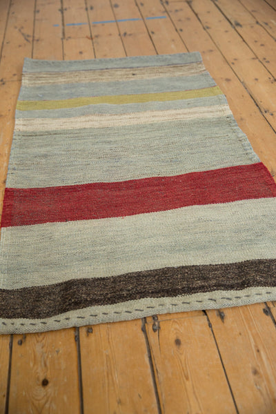 2.5x4.5 Vintage Turkish Kilim Rug // ONH Item ee004001 Image 2