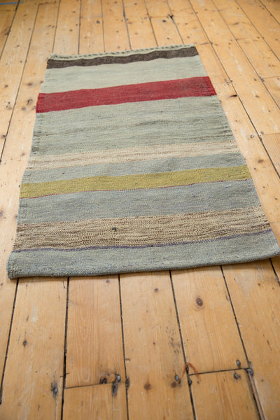 2.5x4.5 Vintage Turkish Kilim Rug // ONH Item ee004001 Image 5