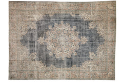 8x11 Vintage Distressed Sparta Carpet // ONH Item ee004007