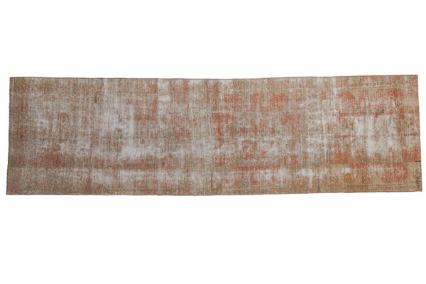 Vintage Distressed Oushak Rug Runner / ONH item ee004009
