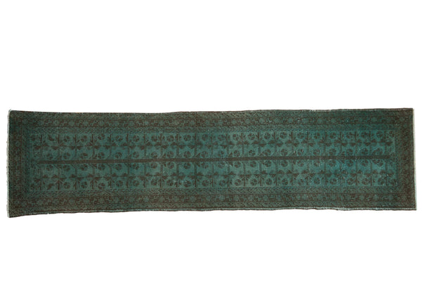 2x8.5 Vintage Overdyed Belouch Rug Runner // ONH Item ee004016