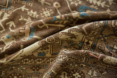 1.5x13.5 Vintage Distressed Karaja Carpet // ONH Item ee004017 Image 11