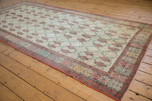 5x11 Vintage Distressed Oushak Rug Runner // ONH Item ee004035 Image 2