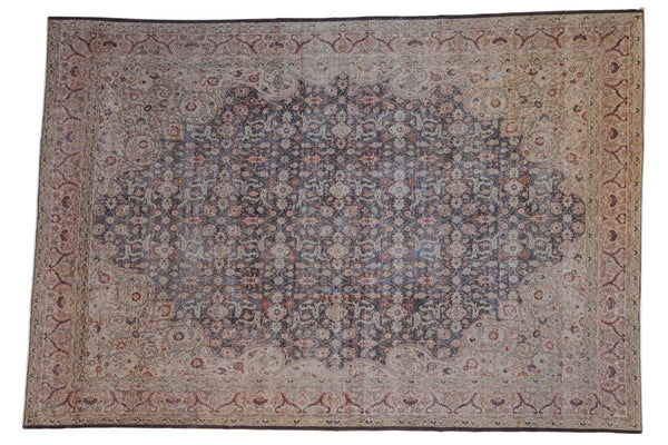 8x11.5 Vintage Distressed Sparta Carpet // ONH Item ee004039