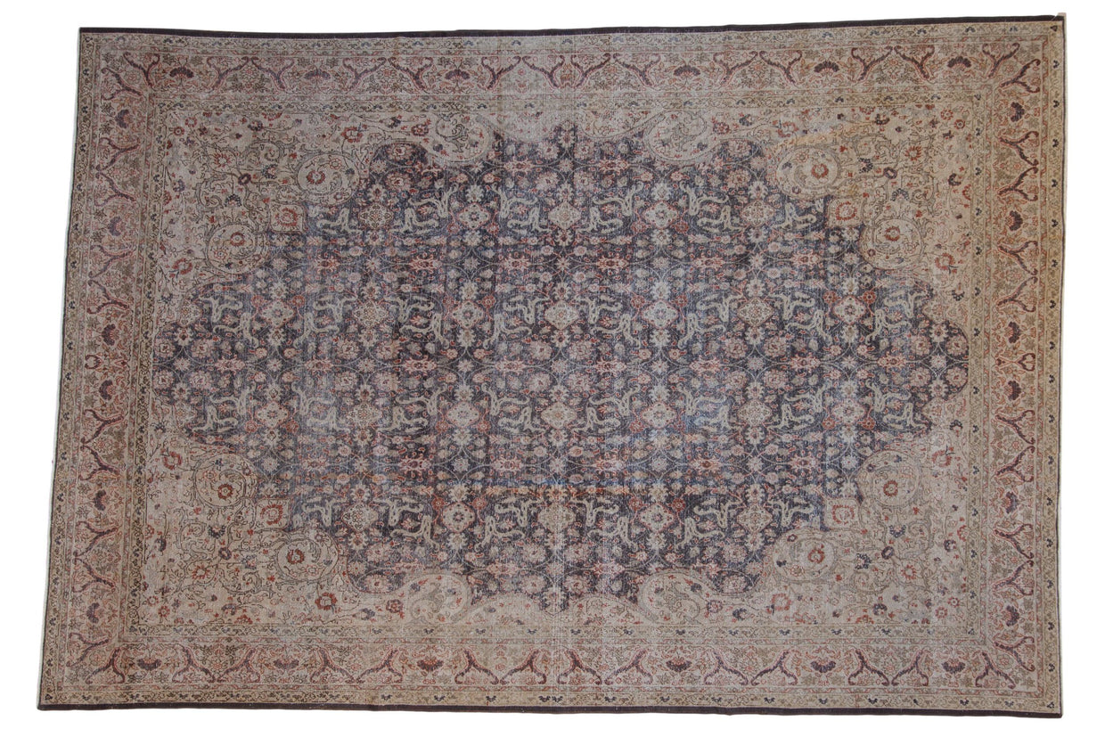 8x11.5 Vintage Distressed Sparta Carpet // ONH Item ee004039