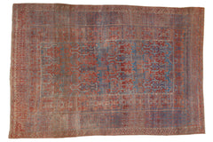7x9.5 Antique Fine Distressed Belouch Carpet // ONH Item ee004043