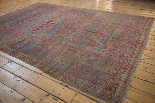 7x9.5 Antique Fine Distressed Belouch Carpet // ONH Item ee004043 Image 2