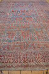 7x9.5 Antique Fine Distressed Belouch Carpet // ONH Item ee004043 Image 3