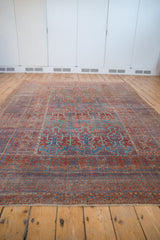 7x9.5 Antique Fine Distressed Belouch Carpet // ONH Item ee004043 Image 6