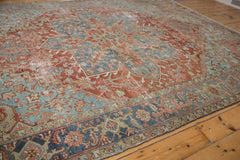 7.5x10.5 Vintage Distressed Heriz Carpet // ONH Item ee004045 Image 11