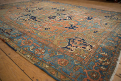 7.5x10.5 Vintage Distressed Karaja Carpet // ONH Item ee004046 Image 2