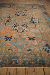 7.5x10.5 Vintage Distressed Karaja Carpet // ONH Item ee004046 Image 4
