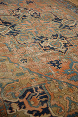 7.5x10.5 Vintage Distressed Karaja Carpet // ONH Item ee004046 Image 7