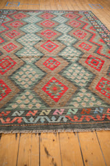 7x9.5 Afghani Kilim Carpet // ONH Item ee004056 Image 7