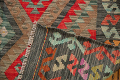 7x9.5 Afghani Kilim Carpet // ONH Item ee004056 Image 12
