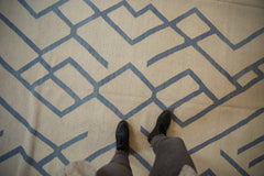 10.5x13 Afghani Abstract Kilim Design Carpet // ONH Item ee004057 Image 1