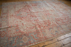 8.5x11.5 Vintage Distressed Karaja Carpet // ONH Item ee004069 Image 5