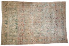 10x14.5 Vintage Distressed Khorassan Carpet // ONH Item ee004071