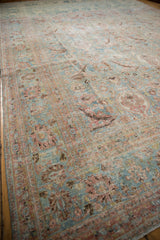 10x14.5 Vintage Distressed Khorassan Carpet // ONH Item ee004071 Image 6