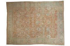 9x11.5 Vintage Distressed Mahal Carpet // ONH Item ee004077