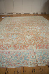 9x11.5 Vintage Distressed Mahal Carpet // ONH Item ee004077 Image 8