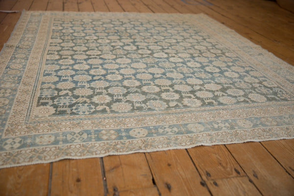 5.5x6.5 Vintage Fine Distressed Mahal Carpet // ONH Item ee004088 Image 5